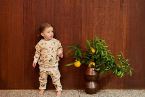 Acacia Drop Crotch Fleece Leggings