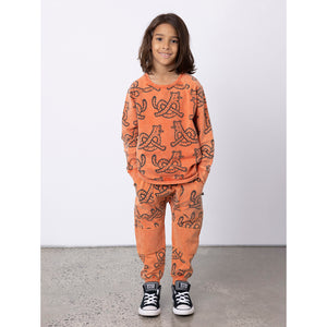 Minti Pretzel Leopard Trackies