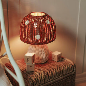 Toadstool Lamp (Red)