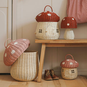 Mushroom Storage Basket (Musk)