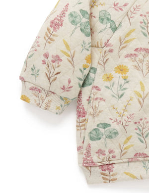 Lilypad Quilted Hoodie