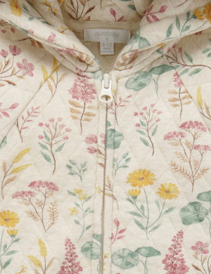 Lilypad Quilted Hoodie