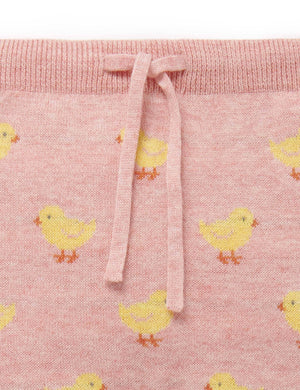 Geranium Chickie Jacquard Leggings