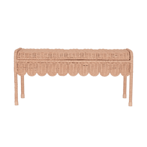 Petal Storie Bench - Seashell Pink