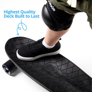 Ookkie Learner Skateboard (Black)