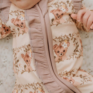 Vintage Teddies Zipsuit