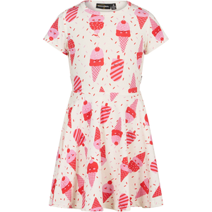 Ice Cream Cherry SS Waisted Dress