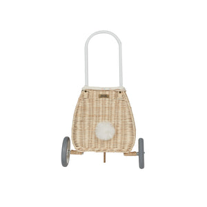 Rattan Bunny Luggy with Lining - Pansy