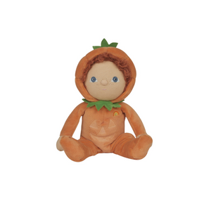 Dinky Dinkum Doll Jack O`Lantern - Orange