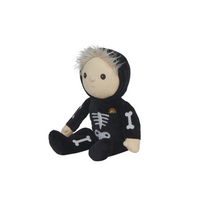 Dinky Dinkum Doll Scully Skeleton - Black