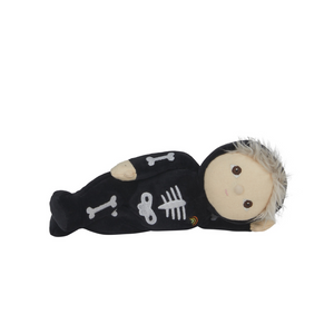 Dinky Dinkum Doll Scully Skeleton - Black