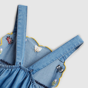 Gia Playsuit - Chambray