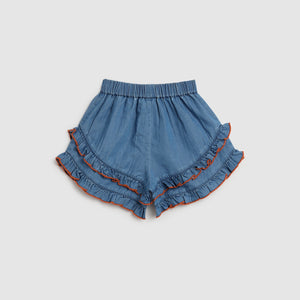 Tessa Shorts - Chambray