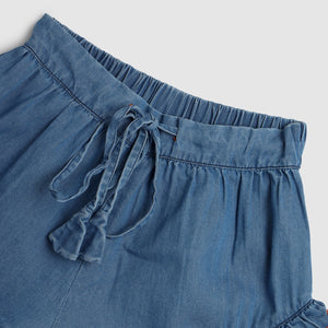 Tessa Shorts - Chambray