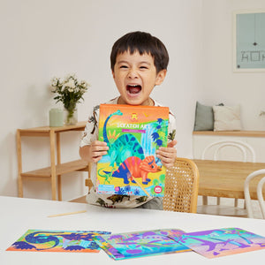Scratch Art (Dinosaurs)