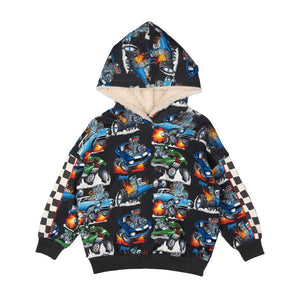 Hot Rod Sherpa Lined Hoodie