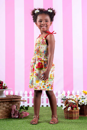 STRAWBERRY LAND ROMPER