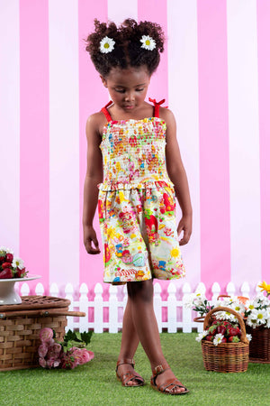 STRAWBERRY LAND ROMPER