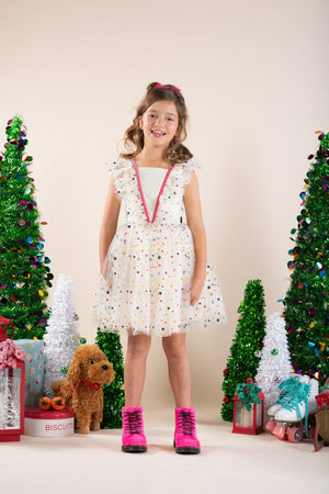 Cream Christmas Angel Dress