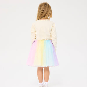 Unicorn Flags Long Sleeve Circus Dress