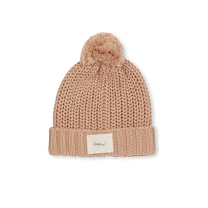 Toast Knit Pom Pom Beanie