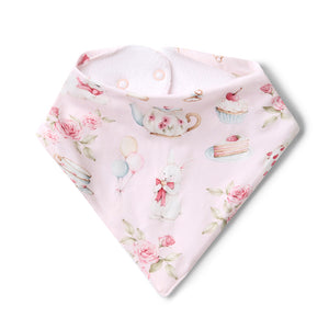 Alice`s Tea Party Dribble Bib