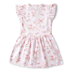 Alice`s Tea Party Short Sleeve Dress