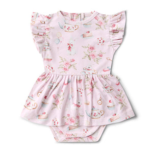 Alice`s Tea Party Short Sleeve Dress