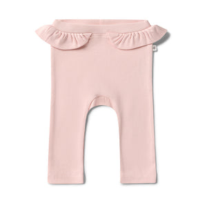 Baby Pink Pants With Frill