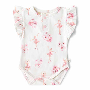Ballerina SS Frill Bodysuit