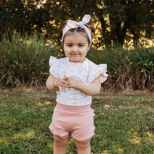 Ballerina SS Frill Bodysuit