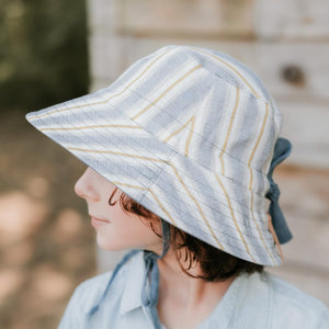 Explorer Kids Reversible Bucket Hat (Spencer/Steel)