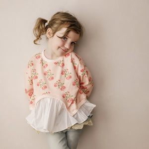 Rose Frill Swing Jumper