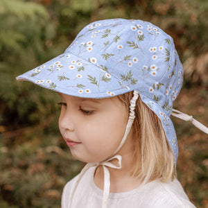Lounger Flap Sun Hat (Daisy)