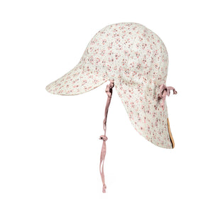 Lounger Baby Reversible Flap Sun Hat (Ruby/Rosa)