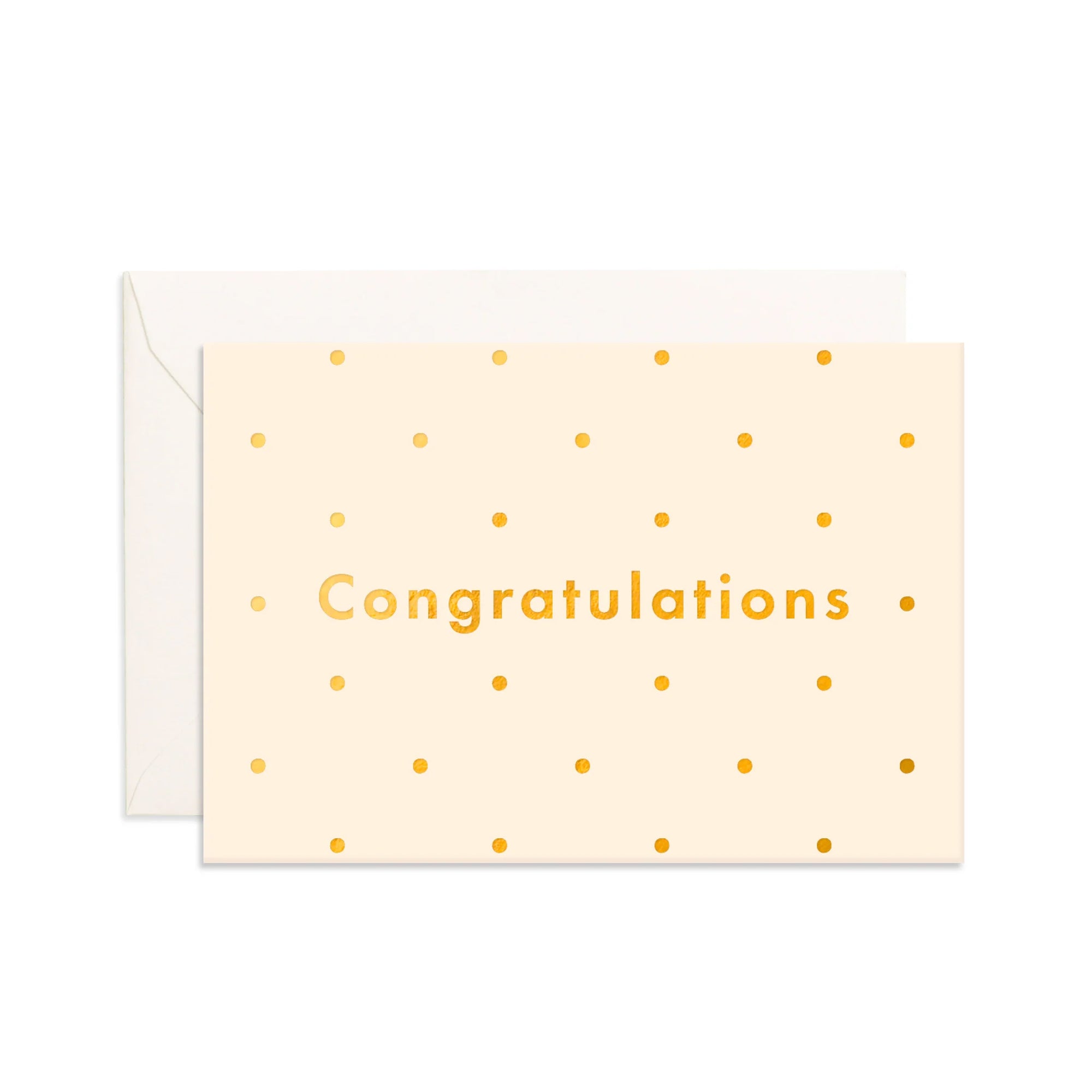 Congrats Dots Mini Greeting Card