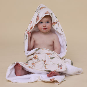 Bears Hooded Baby Towel