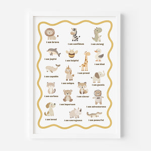 Positive Affirmation A3 Poster