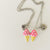 Pink Ice Cream BF Charm Necklace