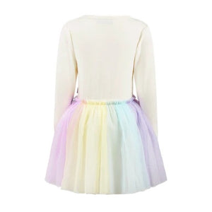 Unicorn Flags Long Sleeve Circus Dress