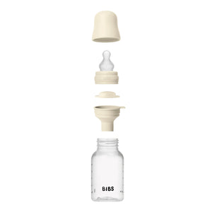 Baby Bottle Latex Complete Set 150ml (Ivory)