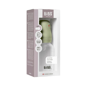 Baby Bottle Latex Complete Set 150ml (Sage)