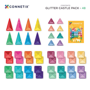 Glitter Castle Pack 48 Piece