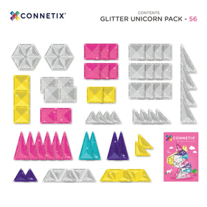 Glitter Unicorn Pack 56 Piece
