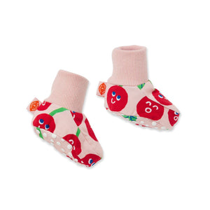 Cheeky Cherry Baby Booties