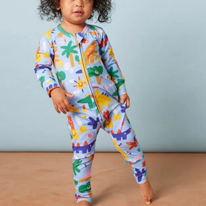 Dino Days Long Sleeve Romper