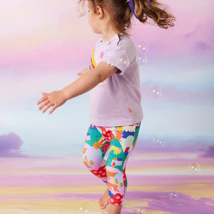 Rainbow Valley Baby Leggings