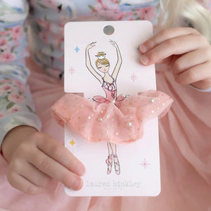 Ava Ballerina Pearl Scrunchie