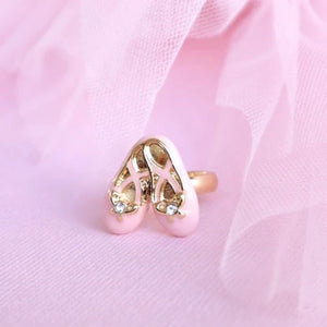 Slippers Ring (Ballerina Box)