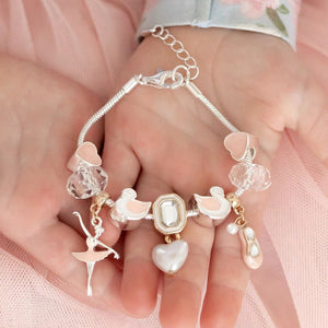 Swan Lake Charm Bracelet